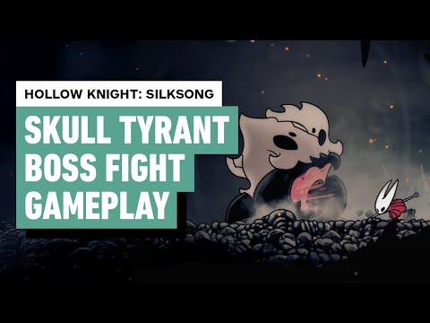 Hollow Knight: Silksong Boss Fight - Skull Tyrant (The Marrow)