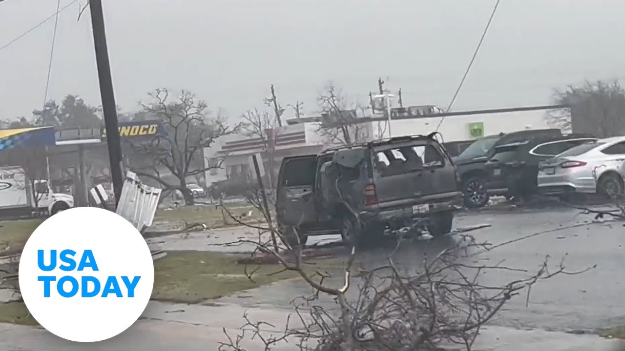 Tornado rips through Houston area of Texas as US hit with storms | USA TODAY