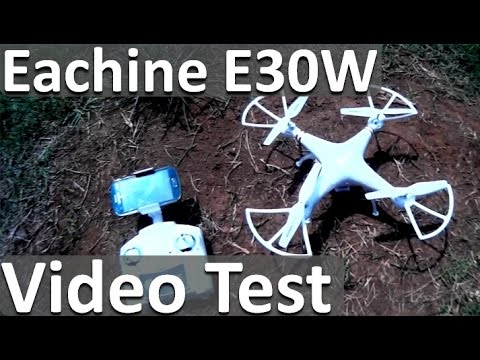 Eachine E30W Video Test - Drones Con Camara Wifi Baratos - UCLhXDyb3XMgB4nW1pI3Q6-w