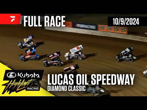 FULL RACE: Kubota High Limit Racing at Lucas Oil Speedway 10/9/2024 - dirt track racing video image