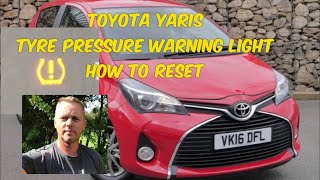 Reset spia pneumatici Toyota YARIS da 2016