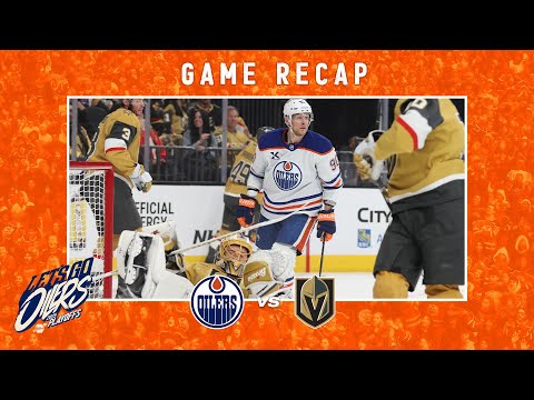 HIGHLIGHTS | Oilers at Golden Knights Game 1 05.06.25