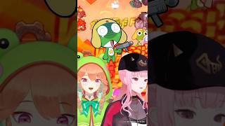 Takamori Gaming?! Soul Strike x Keroro #shorts #hololive #vtuber #spon