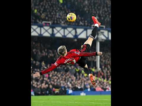 Just like his idol 🥹 #football #soccer #ronaldo #garnacho #england #manchesterunited #realmadrid