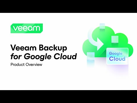 Veeam Backup Demo: Safeguarding Google Cloud Data