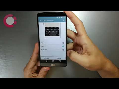 Como Personalizar o TECLADO em LG Antigo