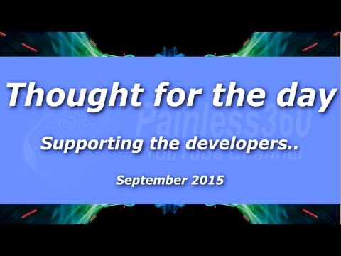 RC Thought for the Day - Supporting the designer and developers - UCp1vASX-fg959vRc1xowqpw