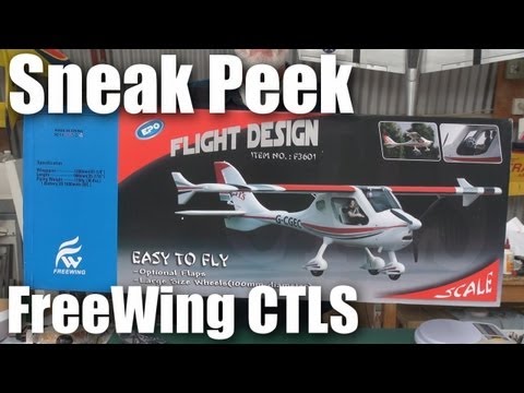 FreeWing CTLS scale model RC Plane (sneak peek) - UCahqHsTaADV8MMmj2D5i1Vw