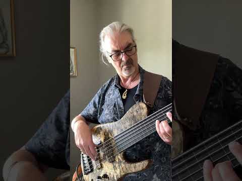 Patrick Pfeiffer and his Phil Jones Bass Gear