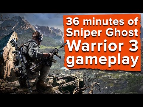36 minutes of Sniper Ghost Warrior 3 gameplay - Ian plays three whole missions! - UCciKycgzURdymx-GRSY2_dA
