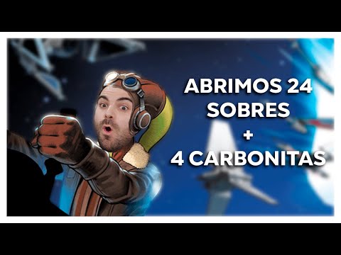 Cosas de Abrir sobres mientras charlamos | 24 Sobres + 4 Carbonitas