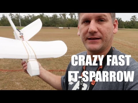 Crazy Fast - Flite Test - 6S Ft-Sparrow - NEW FlyColor 50A ESC - UCvIZxg9MpNAheuaOuHyZKjA