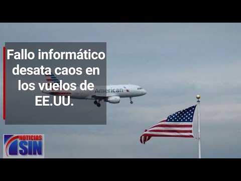 Fallo informático desata caos en los vuelos de EE.UU.