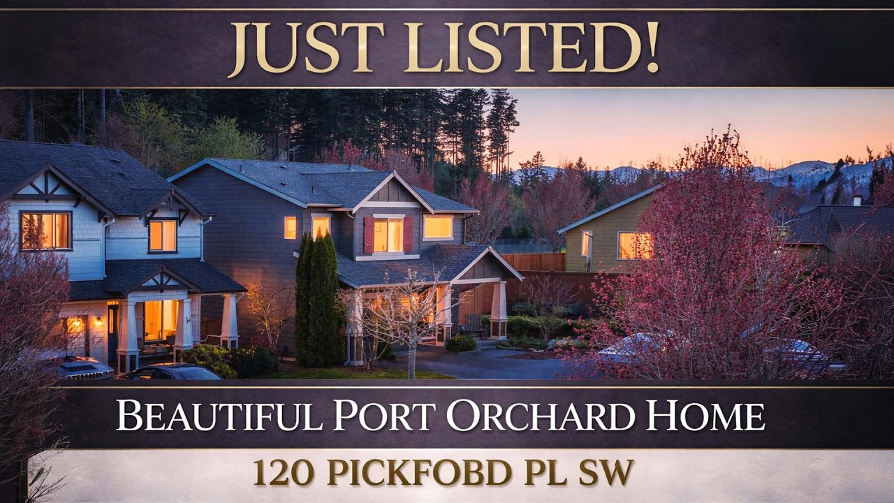 Port Orchard Home For Sale 🏡 | 120 Pickford Place SW (Full Tour)