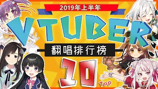 【Vtuber】 Best Cover Songs Top 10 the first half 2019 | 2019上半年Vtuber 翻