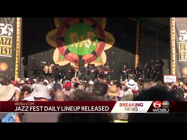 Get Excited for the Jazz Fest Music Line Up!
