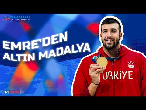 🇹🇷 Emre Sakçı'dan altın madalya! 🥇 | 2026 Akdeniz Oyunları