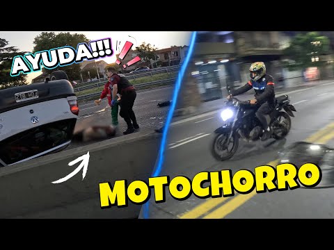 MOTOCHORRO FALLA☠️ / SE DIO VUELTA EL AUTO Y LA QUEDO Observaciones Diarias 269