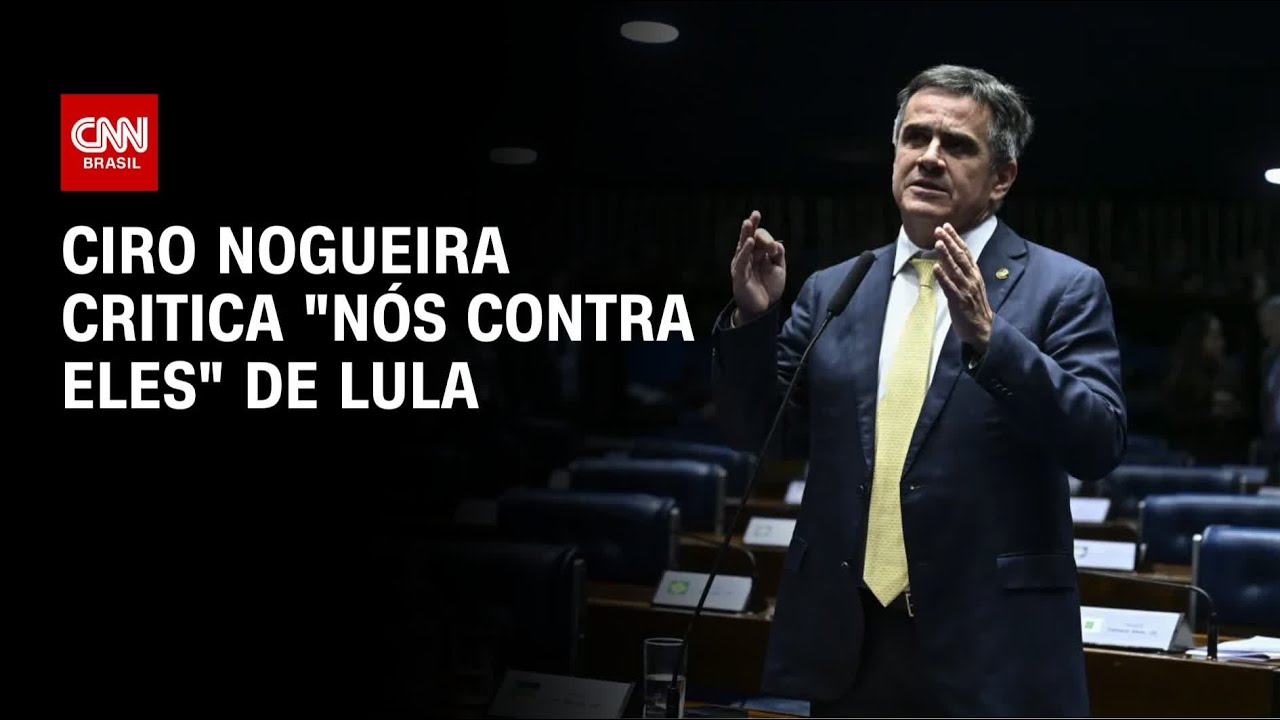 Ciro Nogueira critica nós contra eles de Lula e relembra eleição de 1989 | CNN 360º