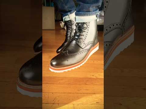 Unboxing the Vintage Foundry Parker Boots 🔥 | Premium Leather Style for Men #mensfashion #shorts