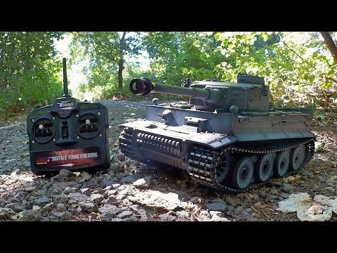 Torro TIGER I -  RC Panzer (2.4GHz / 1:16) von Torro-Shop.de / Testbericht & Testfahrt - UCR_BZ55IiaSYeL85me45nMg