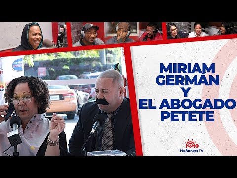 Miriam Germán y el Abogado Petete (Paco y Chanel)