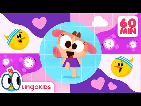 HOURS OF THE DAY ⏰🎶 + More Daily Routine Songs For Kids | Lingokids
