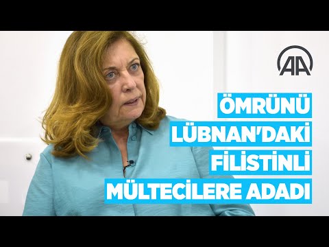 Ömrünü Lübnan’daki Filistinli mültecilere adamış Türk hayırsever