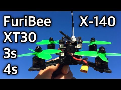 FuriBee X-140  3s / 4s  battery flight test - UC9l2p3EeqAQxO0e-NaZPCpA