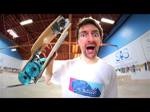 THE INCREDIBLE FOLD UP LONGBOARD, VERSION 3.1! | YOU MAKE IT WE SKATE IT EP 151 - UC9PgszLOAWhQC6orYejcJlw