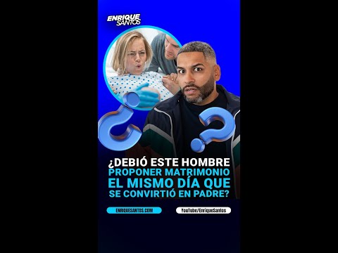 😵‍💫 ¿Te atreverías tú a pedir matrimonio a tu #Novia cuando ella está conociendo a tu #hijo por pr