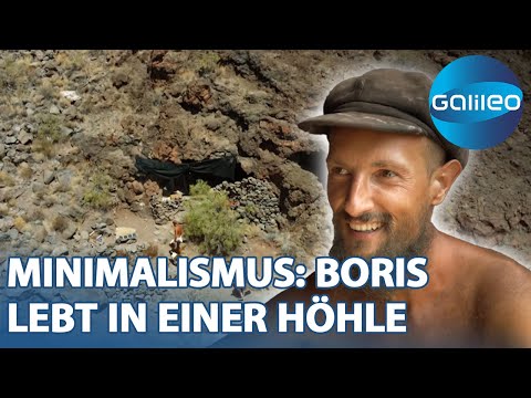 Das Leben in einer Höhle: Boris lebt seit 5 Jahren auf den Kanarischen Inseln | Galileo | ProSieben