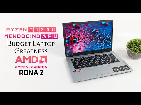 A FAST Budget Laptop! Ryzen 7520U Hands-On Gaming/EMU Testing