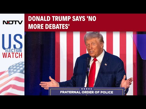 US Presidential Elections | Trump Refuses A 2nd Presidential Debate Proposal | US Election Watch