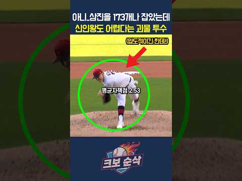 아니..삼진을 173개나 잡았는데 신인왕도 어렵다는 <strong>괴물</strong> 투수