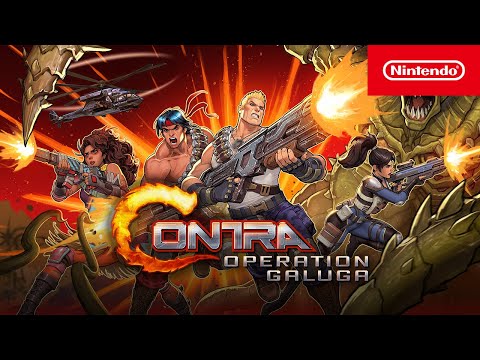 Contra: Operation Galuga – Launch Trailer – Nintendo Switch