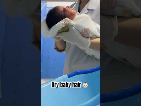 Dry baby hair #shorts