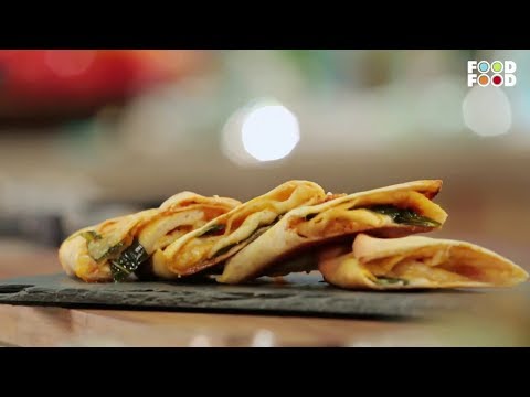 Pizza Margherita Wrap | Snack Time | Chef Sanjeev Kapoor | FoodFood - UCthIcpK06l9bhi9ISgreocw