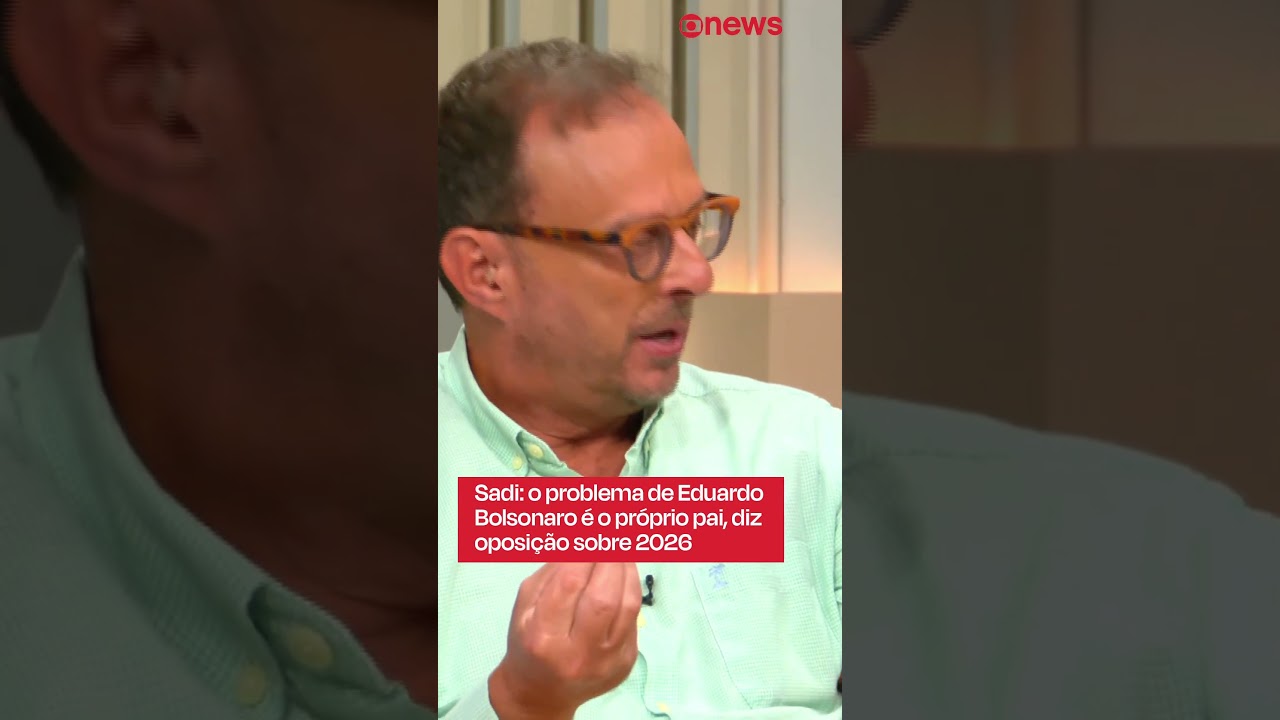 Sadi o problema de Eduardo Bolsonaro é o próprio pai diz oposição sobre 2026