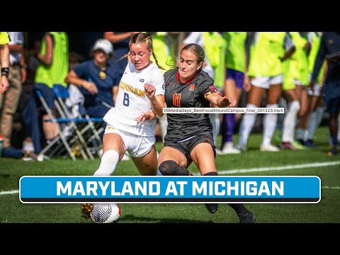 Maryland at Michigan | Big Ten Women’s Soccer | Oct. 1, 2023 | B1G+ Encore