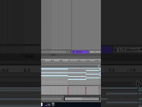 How to reverse melody in Ableton Live 🎶⏪ #shorts