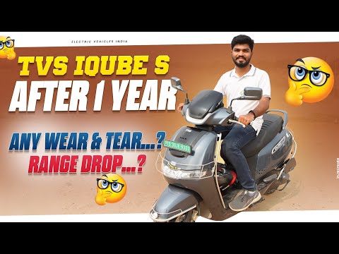 Riding 1 Year Old TVS IQube S Electric Scooter | Electric Scooter Review | Electric Vehicles India