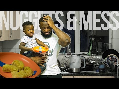 How To Make Chicken Nuggets (Macro Friendly) | Toddler & Dad Cooking | Dadlife Ep. 6
