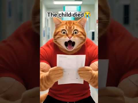 The child died😱 #catlovers #aicat #kitty #poorcat #smokingboy #smoke #died #baby #shorts #catvideos