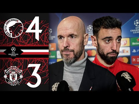 Ten Hag & Bruno Reflect | FC Copenhagen 4-3 Man Utd | Post-Match Reaction