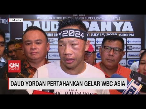 Daud Yordan Pertahankan Gelar WBC Asia