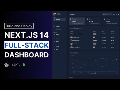 Next.js 14 Admin Dashboard Tutorial | Fullstack Next.js 14 Project with Server Actions