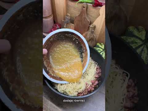Domowa Carbonara. Mój przepis.