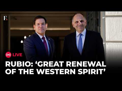 Marco Rubio In Greece LIVE: US Secretary Meets George Gerapetritis ‘<strong>Renewal</strong>’ Of Western Civilization