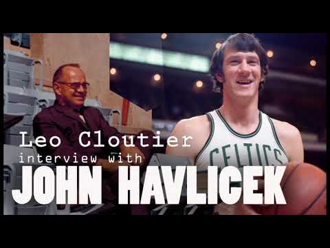 John Havlicek of Boston Celtics interviewed by Leo Cloutier 1972 video clip